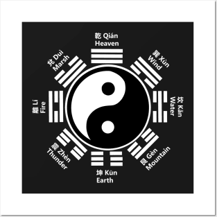 Tai Chi Yin Yang Zen Taoism Chinese Characters Posters and Art